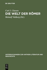 Enlarge image Cover: Die Welt der Römer - De Gruyter