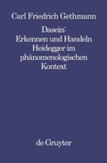 Cover: Dasein : Erkennen und Handeln - De Gruyter