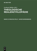 Cover: Minucius Felix - Name/Namengebung - De Gruyter