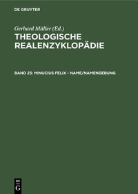 Abbildung von: Minucius Felix - Name/Namengebung - De Gruyter