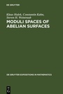 Cover: Moduli Spaces of Abelian Surfaces - De Gruyter
