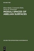 Cover: Moduli Spaces of Abelian Surfaces - De Gruyter