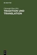 Cover: Tradition und Translation - De Gruyter