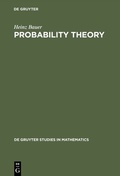 Cover: Probability Theory - De Gruyter
