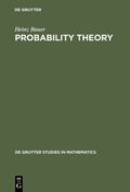 Cover: Probability Theory - De Gruyter