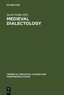 Cover: Medieval Dialectology - De Gruyter Mouton