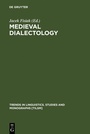 Cover: Medieval Dialectology - De Gruyter Mouton