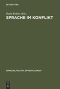 Cover: Sprache im Konflikt - De Gruyter