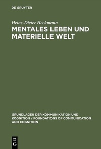 Abbildung von: Mentales Leben und materielle Welt - De Gruyter
