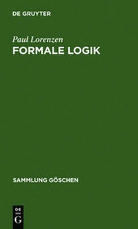 Enlarge image Cover: Formale Logik - De Gruyter