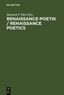 Cover: Renaissance-Poetik / Renaissance Poetics - De Gruyter