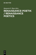 Cover: Renaissance-Poetik / Renaissance Poetics - De Gruyter