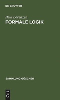 Cover: Formale Logik - De Gruyter