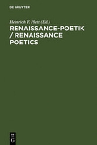 Enlarge image Cover: Renaissance-Poetik / Renaissance Poetics - De Gruyter