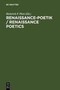 Cover: Renaissance-Poetik / Renaissance Poetics - De Gruyter