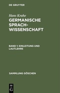 Cover: Einleitung und Lautlehre - De Gruyter
