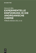 Cover: Experimentelle Einf&uuml;hrung in die anorganische Chemie - De Gruyter