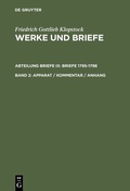 Cover: Apparat / Kommentar / Anhang - De Gruyter