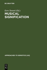 Enlarge image Cover: Musical Signification - De Gruyter Mouton