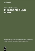 Cover: Philosophie und Logik - De Gruyter