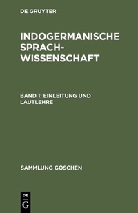 Abbildung von: Einleitung und Lautlehre - De Gruyter Mouton