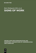 Cover: Signs of Work - De Gruyter