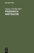 Cover: Friedrich Nietzsche - De Gruyter
