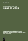Cover: Signs of Work - De Gruyter
