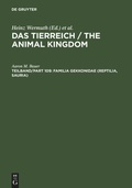 Cover: Familia Gekkonidae (Reptilia, Sauria). Part I: Australia and Oceania - De Gruyter