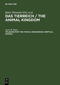 Abbildung von: Familia Gekkonidae (Reptilia, Sauria). Part I: Australia and Oceania - De Gruyter