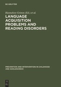 Cover: Language acquisition problems and reading disorders - De Gruyter