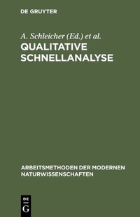 Abbildung von: Qualitative Schnellanalyse - De Gruyter