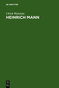 Cover: Heinrich Mann - De Gruyter Mouton