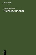 Cover: Heinrich Mann - De Gruyter Mouton