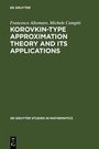 Cover: Korovkin-type Approximation Theory and Its Applications - De Gruyter
