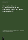 Cover: Convergence in Ergodic Theory and Probability - De Gruyter