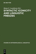 Cover: Syntactic Iconicity and Linguistic Freezes - De Gruyter Mouton