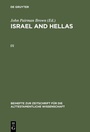 Cover: Israel and Hellas. [I] - De Gruyter