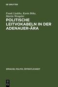 Cover: Politische Leitvokabeln in der Adenauer-&Auml;ra - De Gruyter