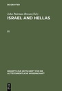 Cover: John Pairman Brown: Israel and Hellas / John Pairman Brown: Israel and Hellas. [I] - De Gruyter
