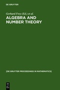 Cover: Algebra and Number Theory - De Gruyter