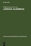Cover: Jordan Algebras - De Gruyter