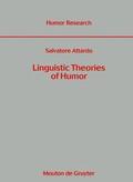 Cover: Linguistic Theories of Humor - De Gruyter Mouton