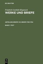 Cover: Text - De Gruyter