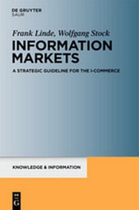 Enlarge image Cover: Information Markets - De Gruyter Saur