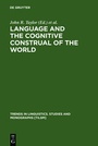 Cover: Language and the Cognitive Construal of the World - De Gruyter Mouton