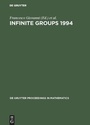 Cover: Infinite Groups 1994 - De Gruyter
