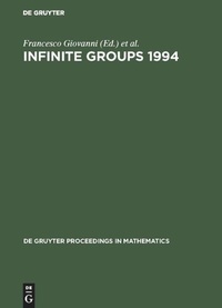Enlarge image Cover: Infinite Groups 1994 - De Gruyter