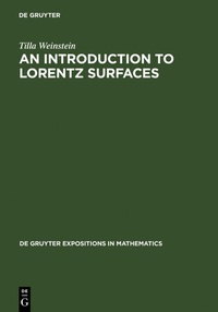 Abbildung von: An Introduction to Lorentz Surfaces - De Gruyter
