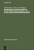 Bild: Rheinschiffahrtspolizeiverordnung - De Gruyter